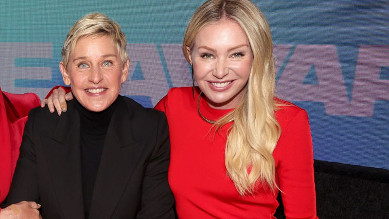 Ellen DeGeneres and Portia de Rossi
