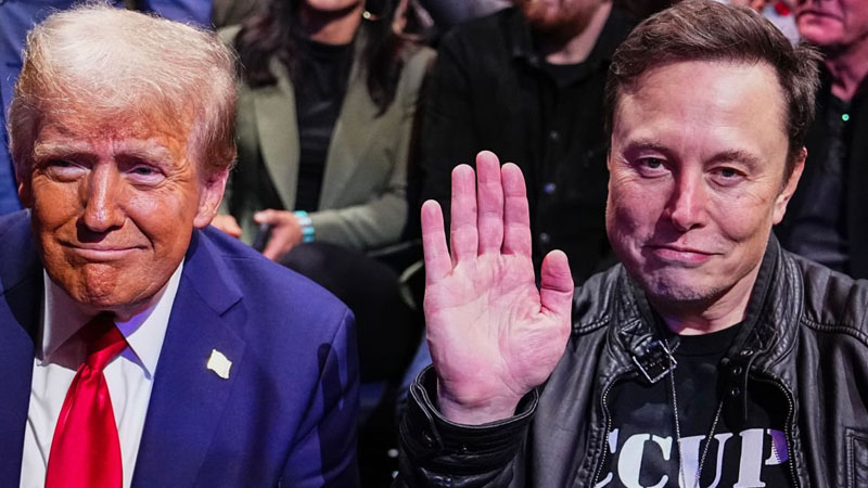 Elon Musk and Trump