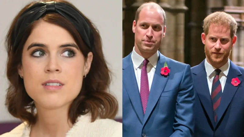 Eugenie harry and william