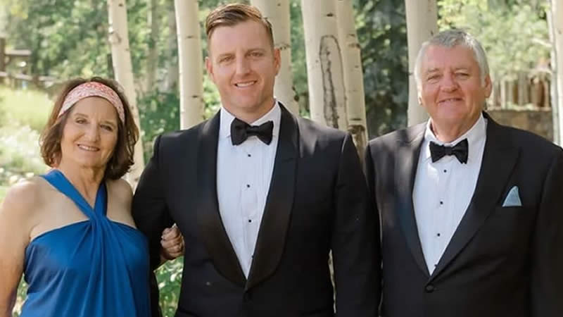 Pickles and his parents, Paula Bozinovich and Terry Pickles