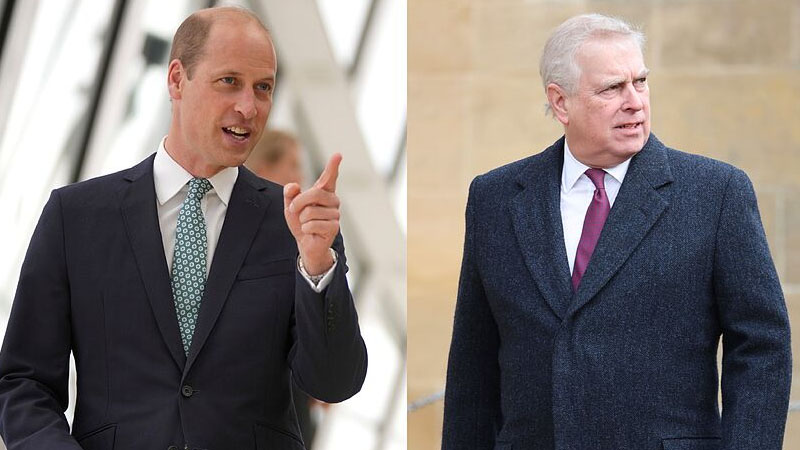 prince william and prince andrew