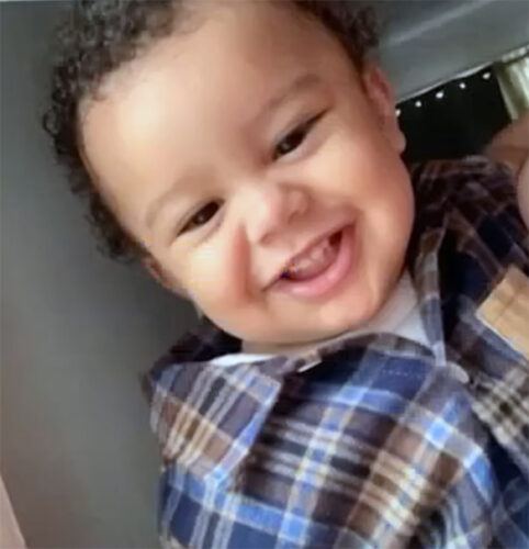 1-year-old son unattended in a bathtub