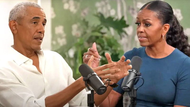 Barack Obama and Michelle Obama