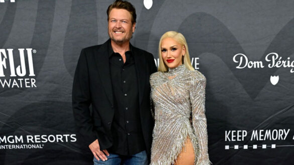 Blake Shelton and Gwen Stefani attend the 27th Annual Keep Memory Alive Power of Love Gala benefit for the Cleveland Clinic Lou Ruvo Center for Brain Health at MGM Grand Garden Arena on May 10, 2024 in Las Vegas, Nevada. (Photo by David Becker/Getty Images)