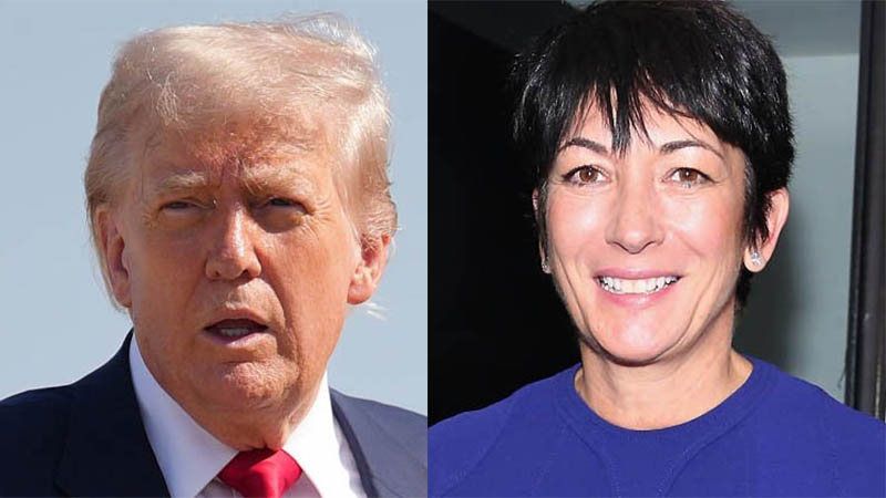 Ghislaine Maxwell and Trump