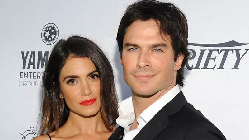 Ian Somerhalder and Nikki Reed