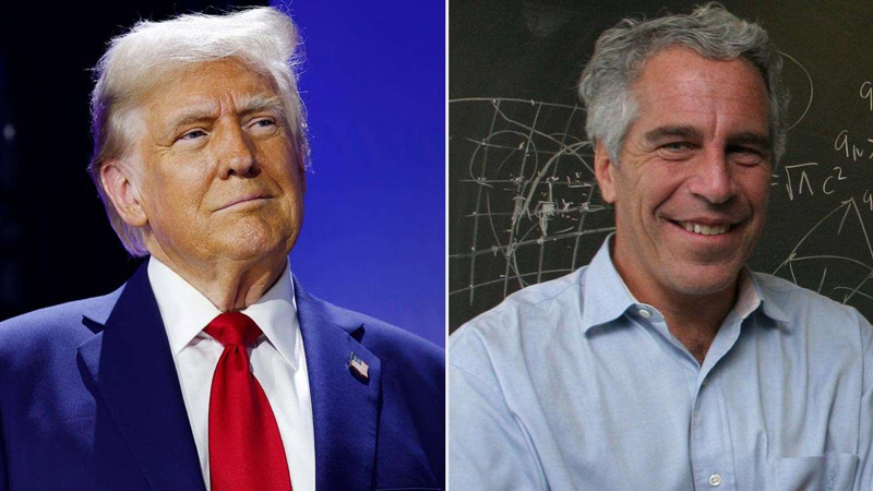 Jeffrey Epstein and trump