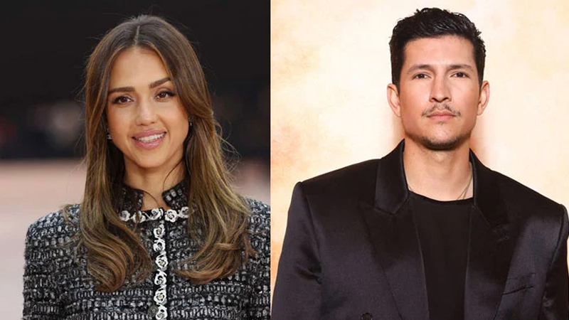 Jessica Alba and Danny Ramirez