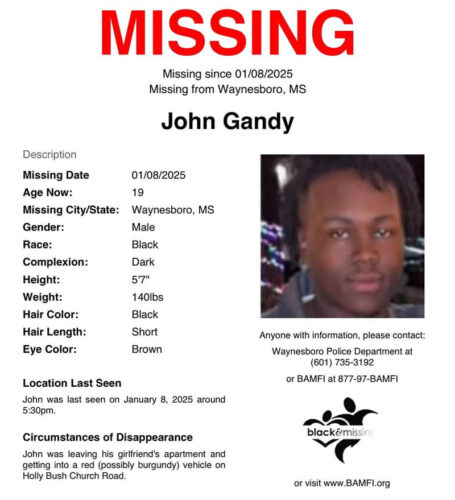 John Gandy Missing