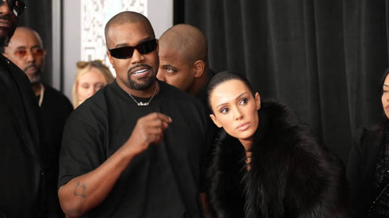 Kanye West and Bianca Censori