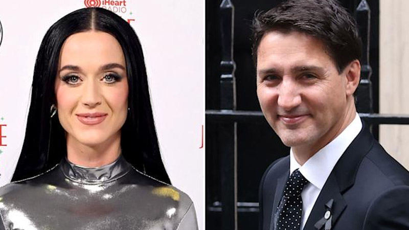 Katy Perry and Justin Trudeau