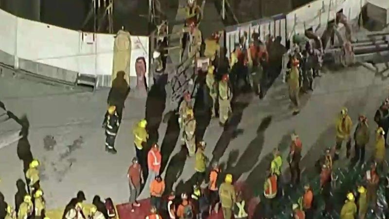 LA Tunnel Collapse