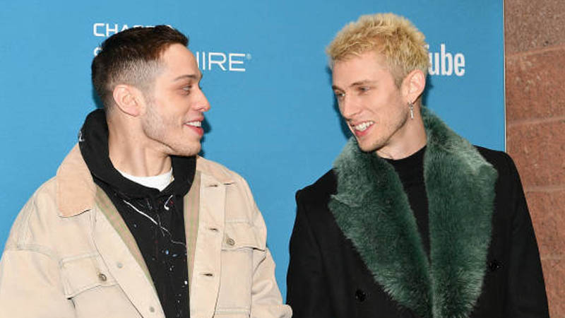 Machine Gun Kelly and Pete Davidson