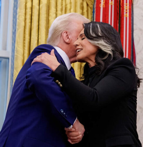 President Trump and Tulsi Gabbard