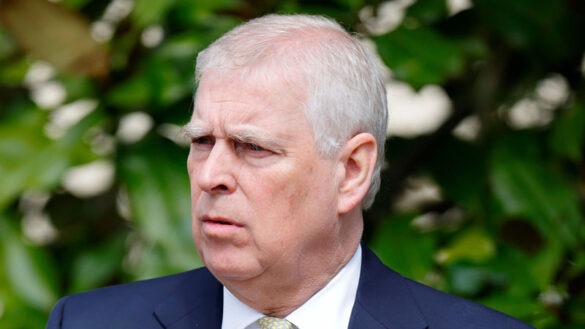 Prince Andrew attends the traditional Easter Sunday Mattins Service at St George's Chapel. (Photo by Max Mumby/Indigo/Getty Images)