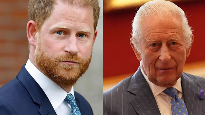 Prince Harry and King Charles