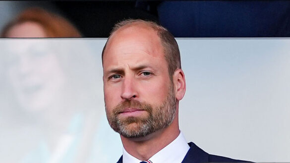 Prince William prior to the UEFA Womens EURO 2025 Group D match between England and Netherlands. (Photo by Daniela Porcelli/Getty Images)