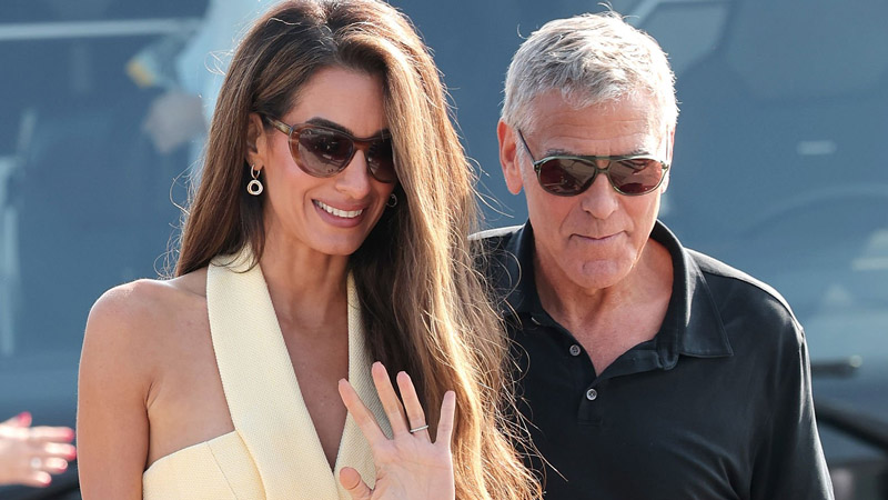 George Clooney and Amal Clooney