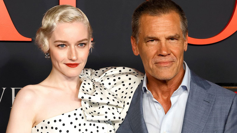 Julia Garner and Josh Brolin