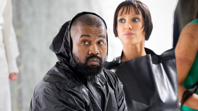 Kanye West and Bianca Censori