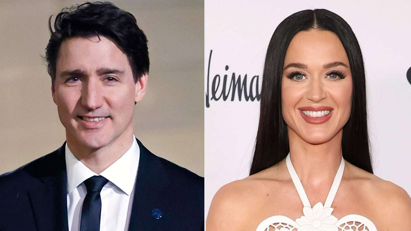 Katy Perry and Justin Trudeau