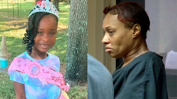 Right: Nia Williams (Palm Beach County Jail). Left: Naikishia Williams  (Bell & Clark Funeral Home).