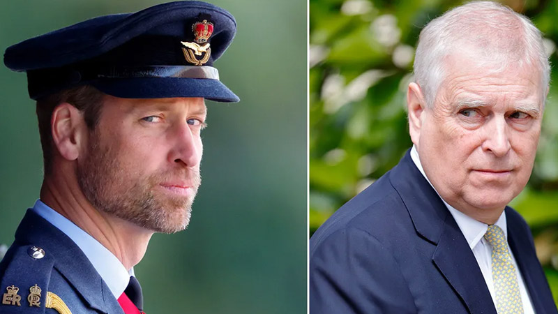 Prince Andrew and william