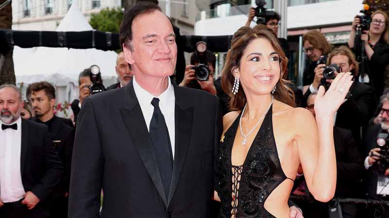 Quentin Tarantino and Daniella Tarantino