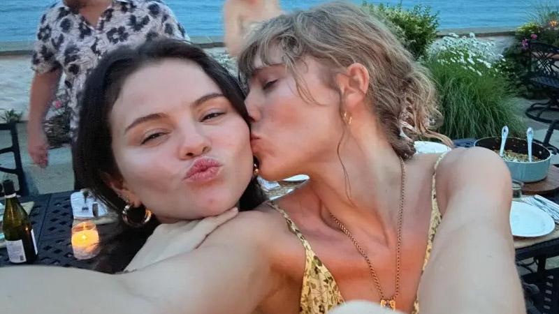 Selena Gomez and Taylor Swift