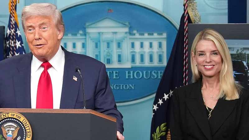 pam bondi and trump