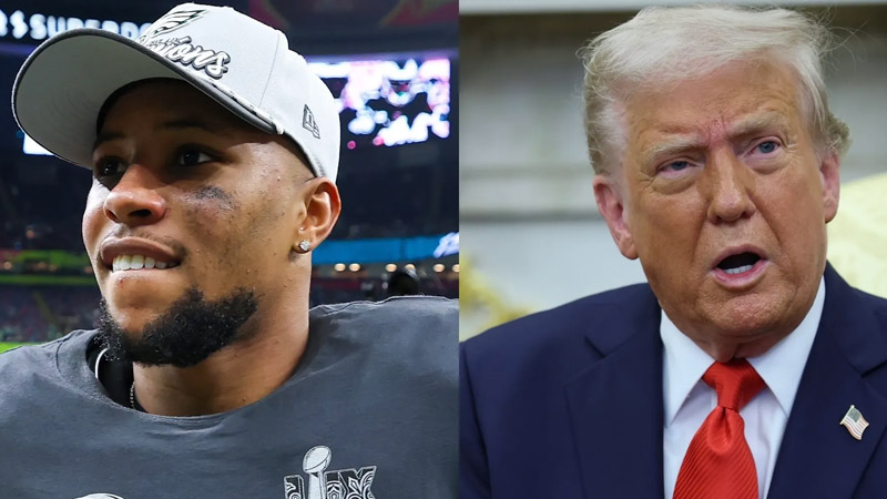 saquon barkley and trump