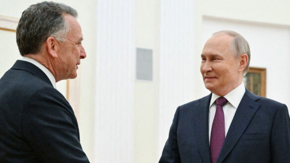 (Photo by KRISTINA KORMILITSYNA / POOL / AFP) (Photo by KRISTINA KORMILITSYNA/POOL/AFP via Getty Images)