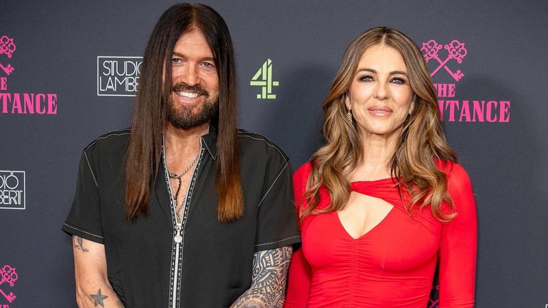 Billy Ray Cyrus and Elizabeth Hurley