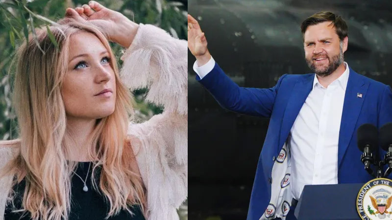Dolly Mavies and JD Vance