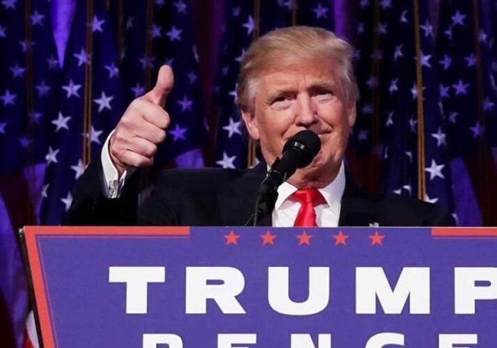 Donald Trump defeated Hillary Clinton