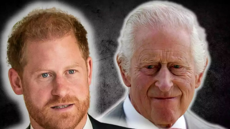 King Charles and Prince Harry