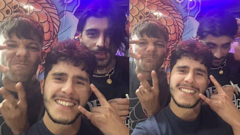 Louis Tomlinson and Zayn Malik
