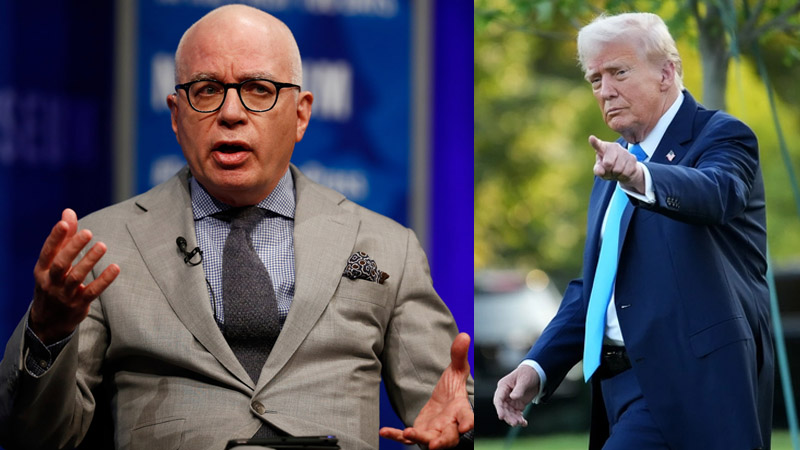 Michael Wolff and trump