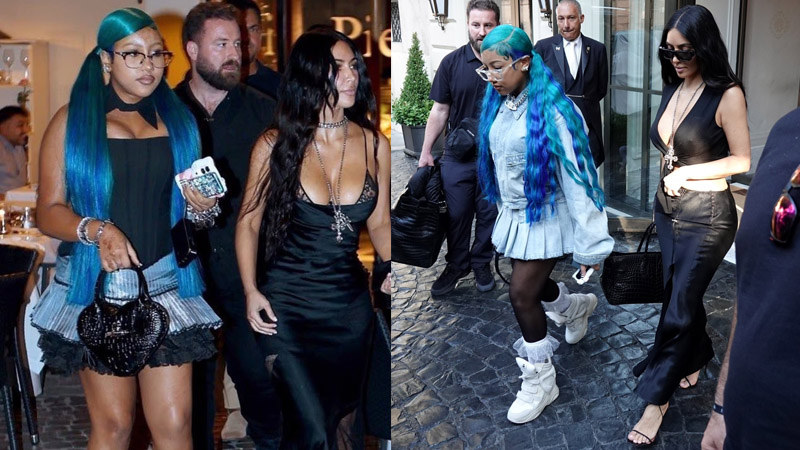 North West and Kim