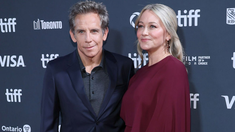 Ben Stiller and Christine Taylor
