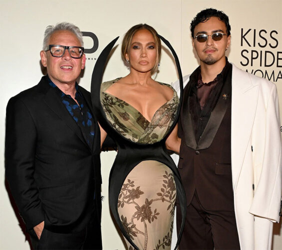Jennifer Lopez and Tonatiuh