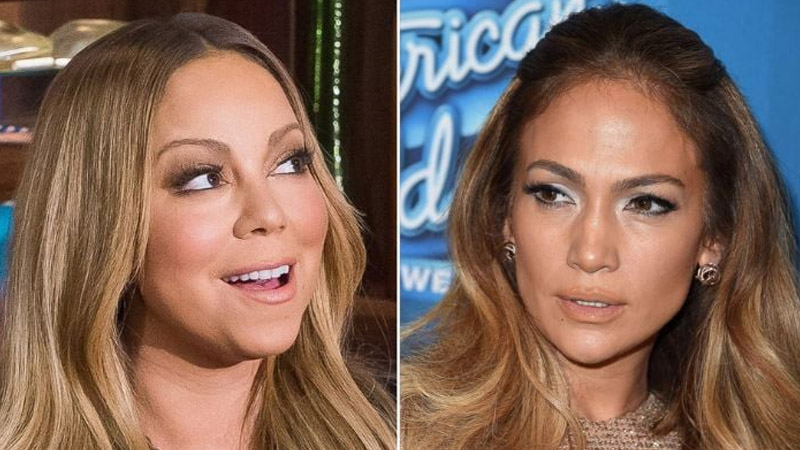 Mariah Carey and Jennifer Lopez