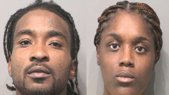 (Raven Barner mugshot // Johnson County Jail)