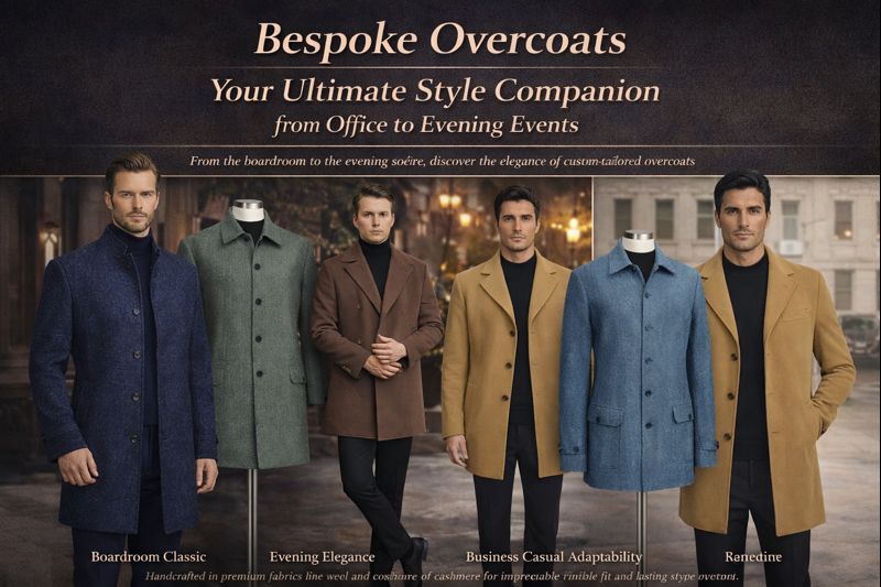 Bespoke Overcoats by Andre Emilio