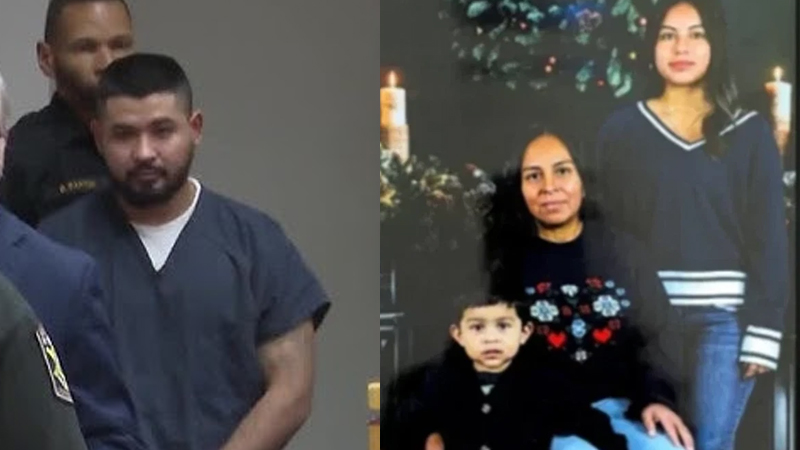 Theodore mother and her two children