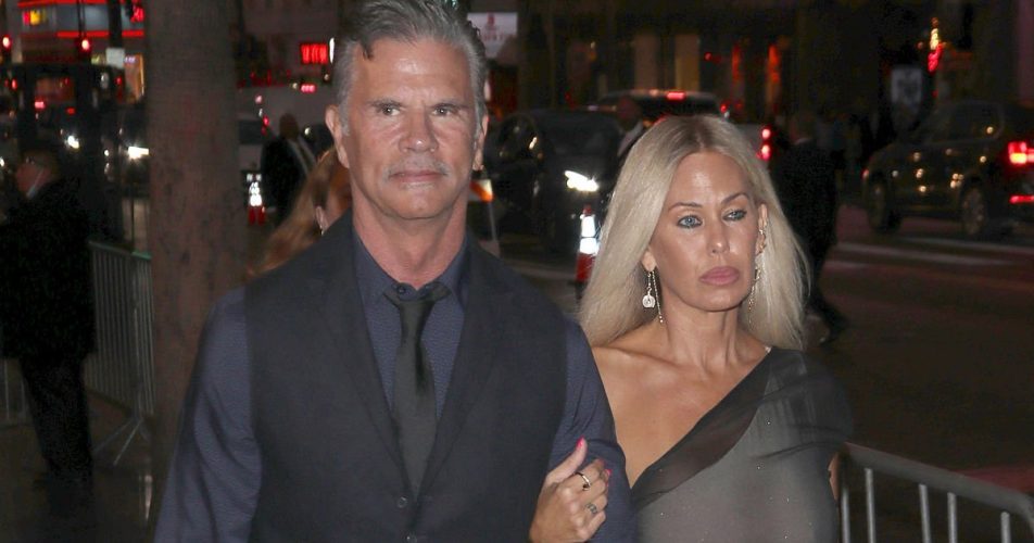 Lorenzo Lamas and Shauna Sand