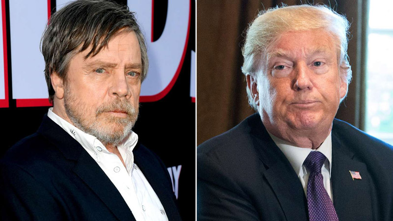 Mark Hamill and Donald Trump