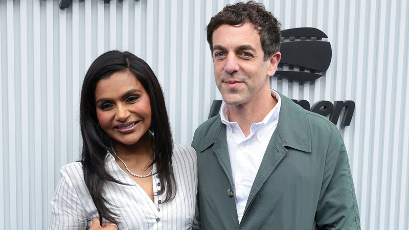Mindy Kaling and BJ Novak