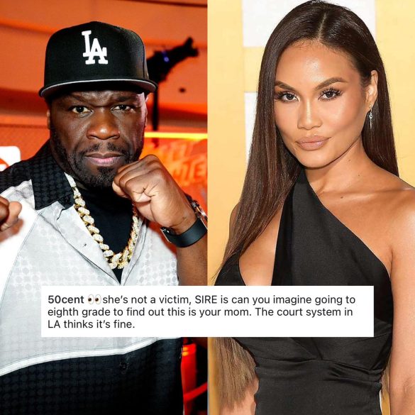 50 Cent reacts to an alleged s*x tape involving Diddy,